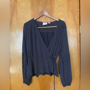 Maeve by Anthropologie Wrap Top